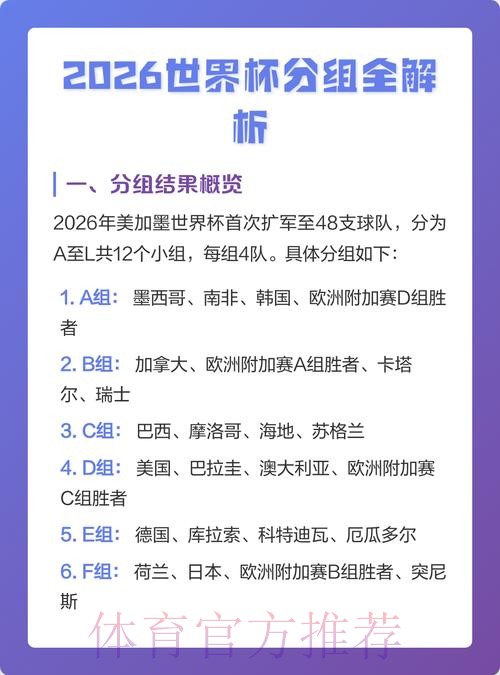 2026世界杯比分展望与深度解析